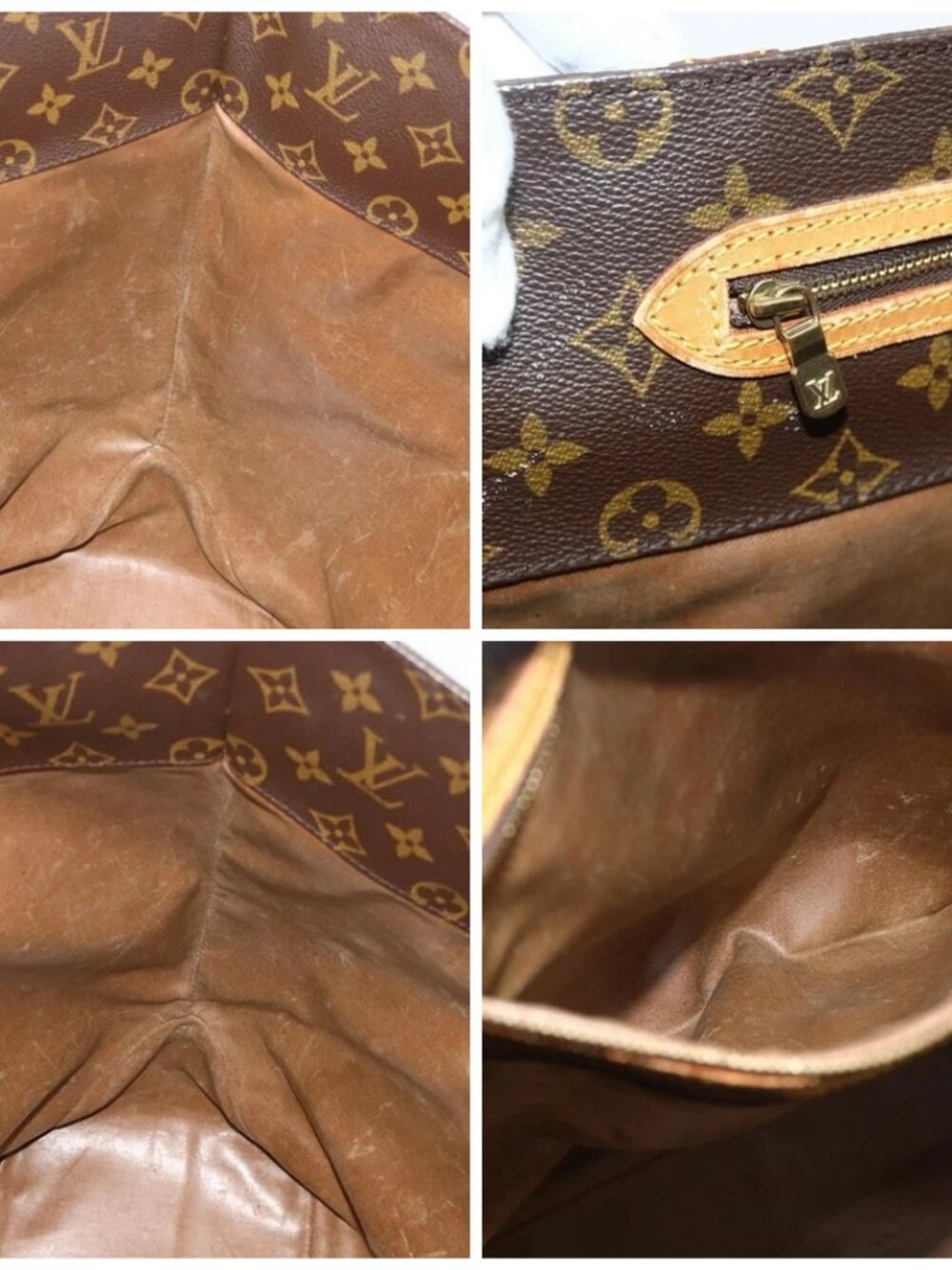LOUIS VUITTON Monogram Sac Shopping GM Tote Bag M51110 LV Auth 178708 - Picture 15 of 16